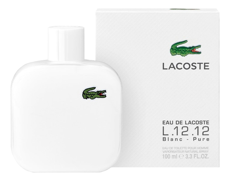 Лакост мужские оригинал цена. Lacoste 12.12 Blanc Pure. Лакост духи мужские l12 12 Blans Pure. Мужская туалетная вода Lacoste l. 12.12 White. Lacoste l12.12 White 100мл.